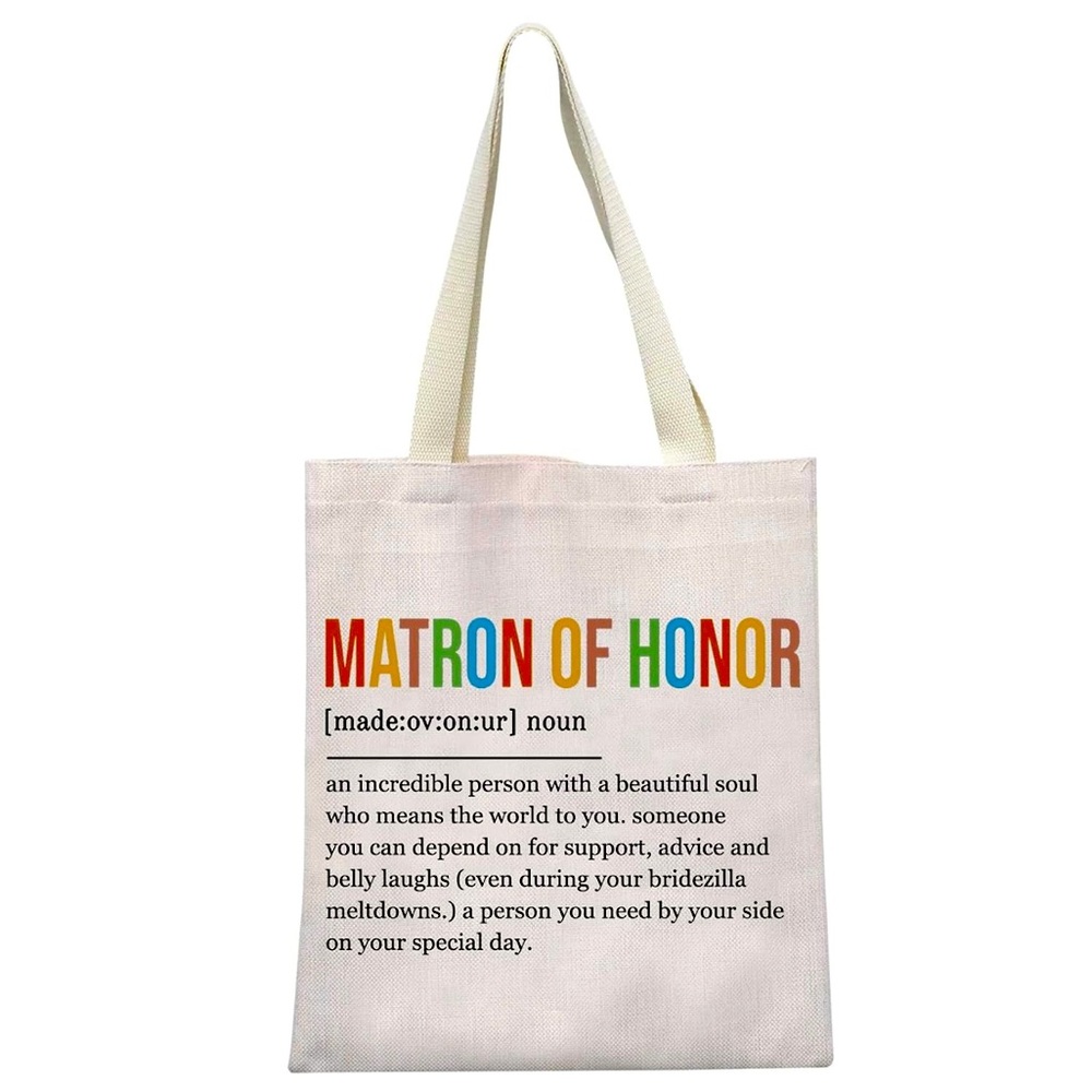 NEW Matron of Honor Tote Bag
